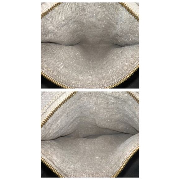 Prada Striped Canapa Tote Bag - Picture 8 of 9